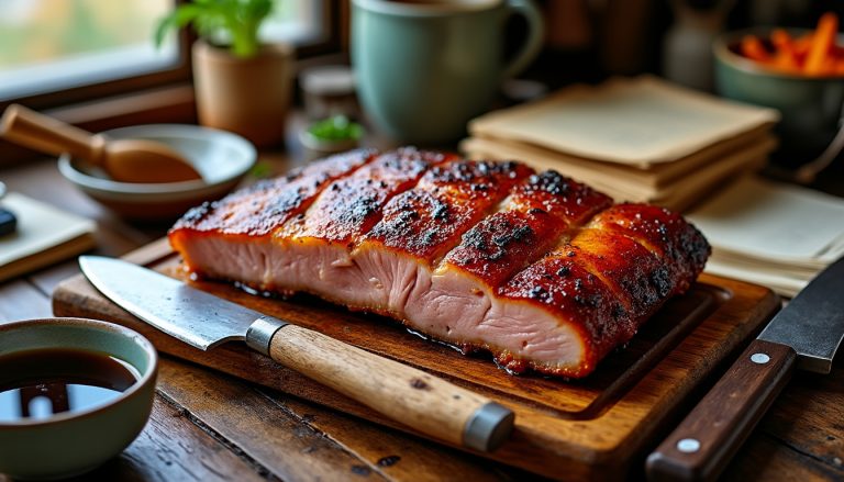 découvrez le temps de cuisson idéal pour réussir l’échine de porc au four et nos meilleures astuces pour obtenir une viande tendre et savoureuse. suivez tous nos conseils pour un plat réussi à coup sûr !