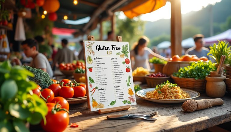 découvrez notre liste d'aliments sans gluten à télécharger et imprimer gratuitement pour simplifier vos courses et adopter une alimentation sans gluten en toute sérénité.