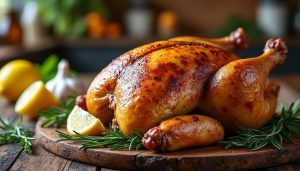 découvrez le temps de cuisson idéal pour une pintade de 1 kg afin d'obtenir une chair tendre et savoureuse. conseils, astuces et température à respecter pour réussir votre plat !