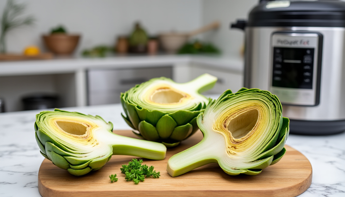 découvrez le temps de cuisson parfait de l’artichaut à la cocotte minute. suivez nos conseils et astuces pour réussir une cuisson rapide et savoureuse de vos artichauts à chaque fois !