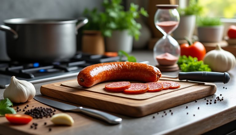 découvrez le temps de cuisson idéal pour réussir un saucisson à cuire tendre et savoureux. nos conseils vous garantissent une préparation parfaite, pour régaler vos convives à chaque repas.