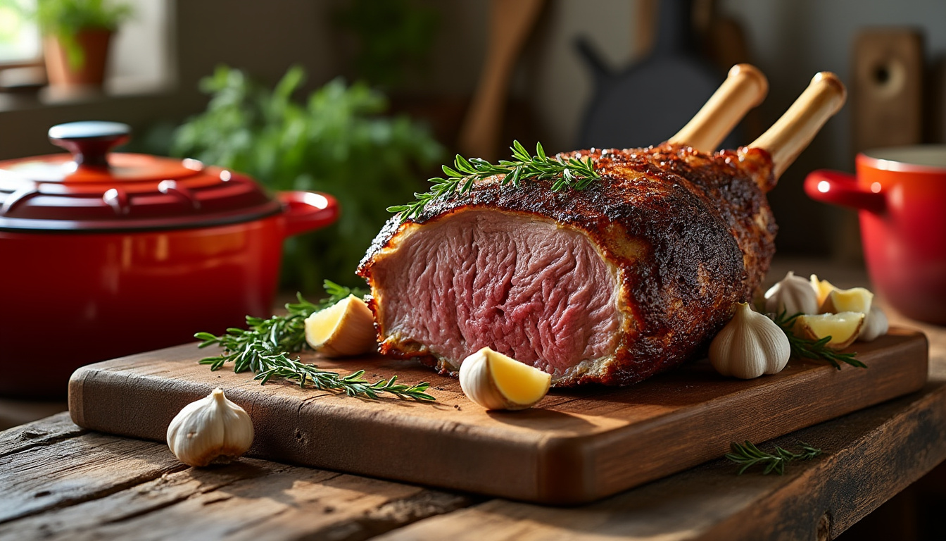 découvrez le temps de cuisson parfait pour une épaule d'agneau de 1 kg, ainsi que des méthodes simples et des astuces pour obtenir une viande tendre et savoureuse à chaque fois.