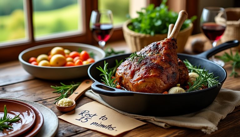 découvrez le temps de cuisson parfait pour une épaule d’agneau de 2 kg au four, ainsi que des conseils et astuces pour obtenir une viande tendre, savoureuse et réussie à tous les coups.