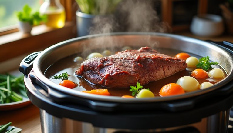 Langue de bœuf en cocotte-minute : le timing parfait pour 2 kg