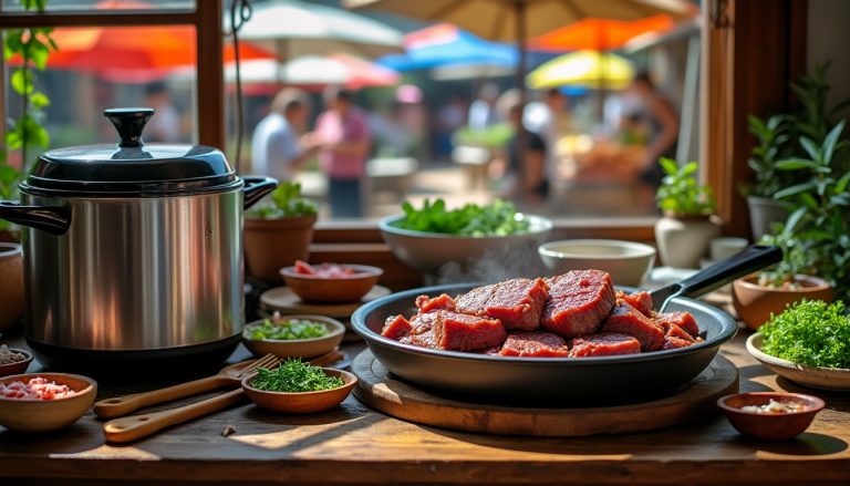 découvrez le temps de cuisson parfait pour une langue de bœuf de 2 kg à la cocotte minute, avec nos conseils pour obtenir une viande tendre et savoureuse.