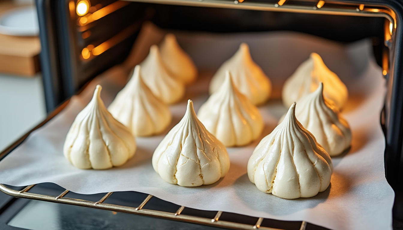 découvrez le temps de cuisson parfait pour réussir votre meringue au four avec chaleur tournante : conseils, astuces et température idéale pour obtenir une meringue légère et croustillante à chaque fois.