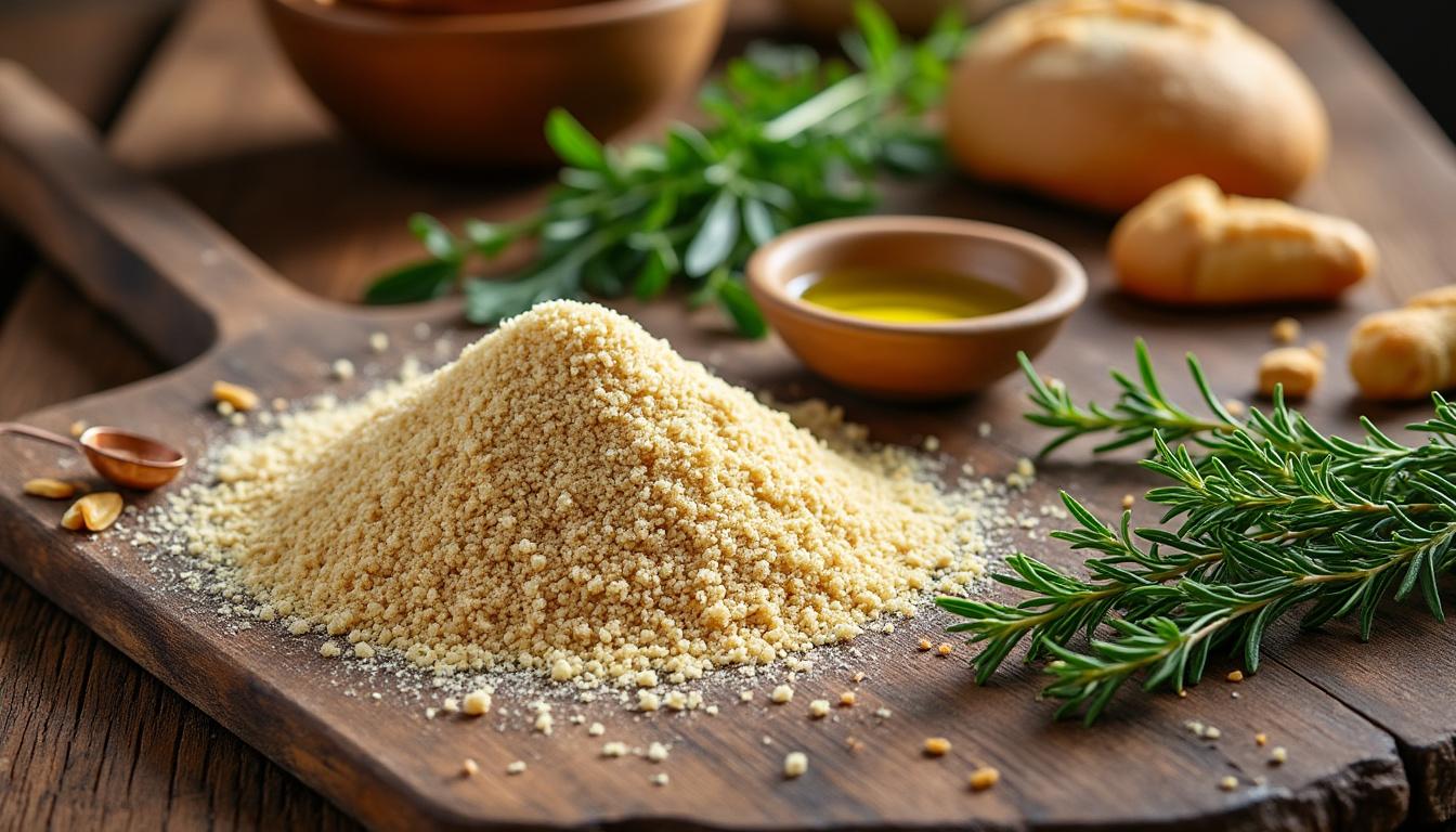 découvrez comment préparer une chapelure sans gluten savoureuse grâce à nos astuces et recettes faciles. donnez du croustillant à vos plats tout en respectant vos besoins alimentaires !