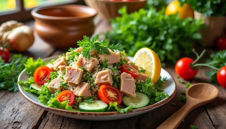 découvrez notre recette facile et rapide de salade de riz au thon, idéale pour un repas équilibré et savoureux à préparer en un rien de temps.