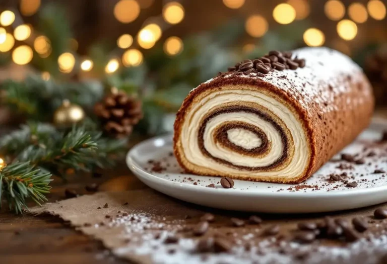 Bûche de Noël façon tiramisu : la recette sans cuisson qui fait oublier la version classique et peut sauver votre réveillon