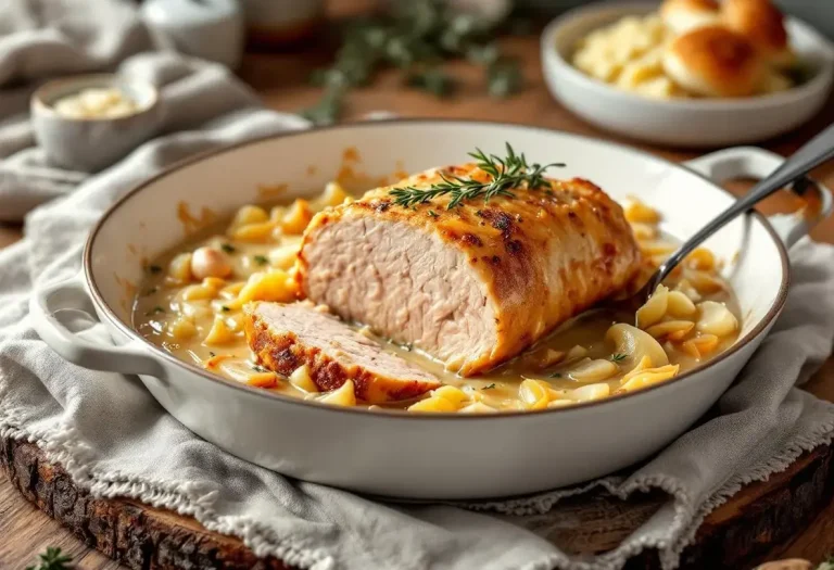 Ce rôti de porc cuit au lait est si fondant qu’il se coupe à la cuillère