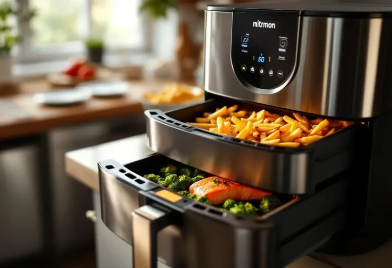 Cosori TwinFry : l’airfryer qui ne vous oblige plus à choisir entre poulet-frites et saumon-brocolis