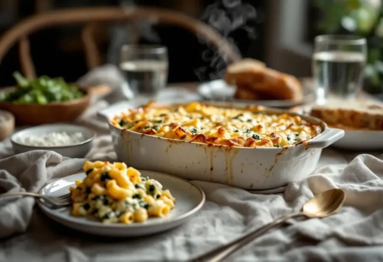 Dîner cocoon du soir : ce gratin de pâtes épinards-ricotta ultra fondant fait craquer petits et grands en 25 minutes