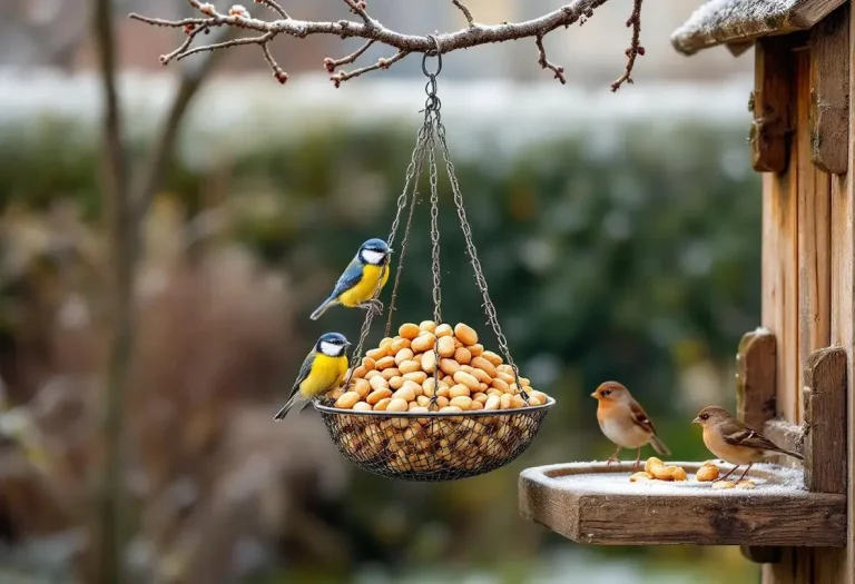 En décembre, ce petit aliment du placard que les jardiniers négligent peut vraiment sauver les oiseaux de leur jardin