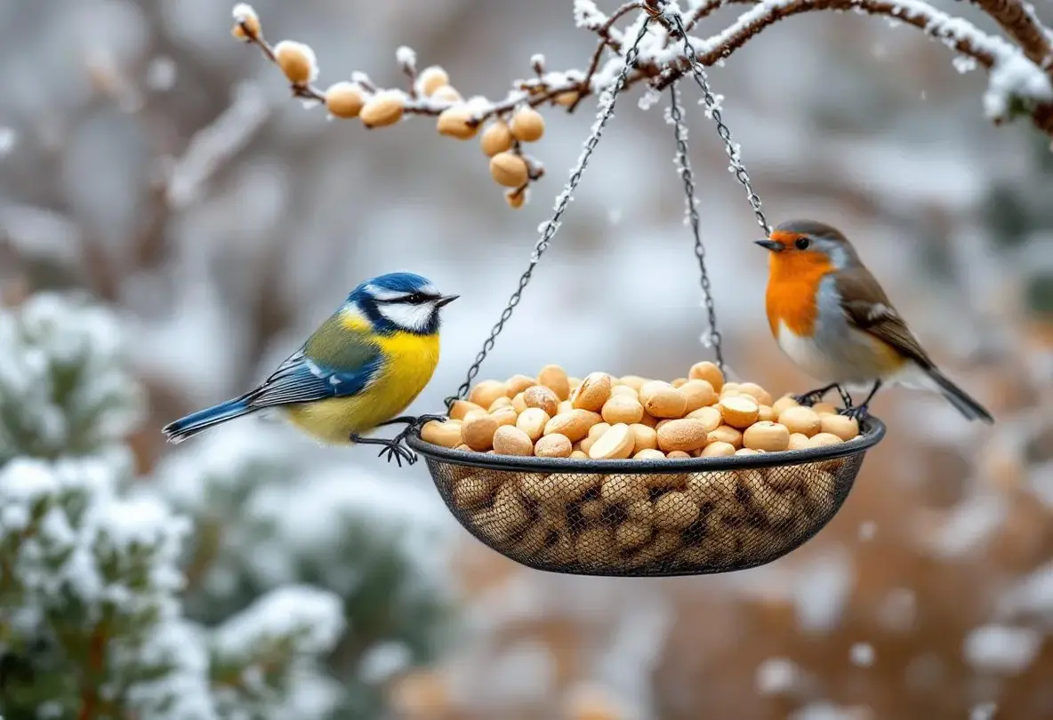 En décembre, ce petit aliment du placard que les jardiniers oublient peut vraiment sauver les oiseaux de leur jardin