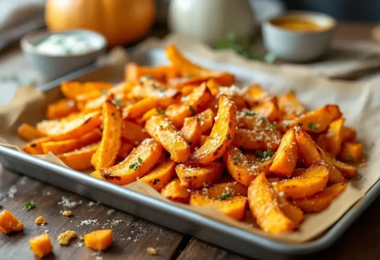 Frites de courge butternut au parmesan : l’astuce gourmande (et saine) qui va remplacer vos frites d’automne