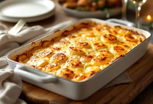 Gratin poireaux–Saint-Jacques : « si simple à faire, mais digne d’un vrai repas de fête »