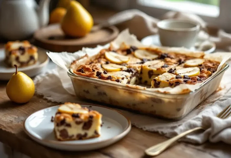 Plus fondant qu’un cake : ce dessert poire-chocolat risque de vous rendre accro !