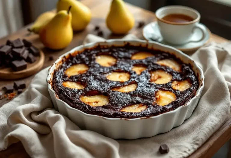 Plus fondant qu’un cake : ce dessert poire-chocolat va enchanter vos goûters d’automne