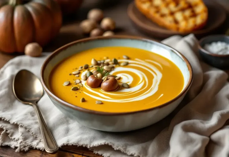 Recette velouté potimarron châtaignes | Ultra simple et top