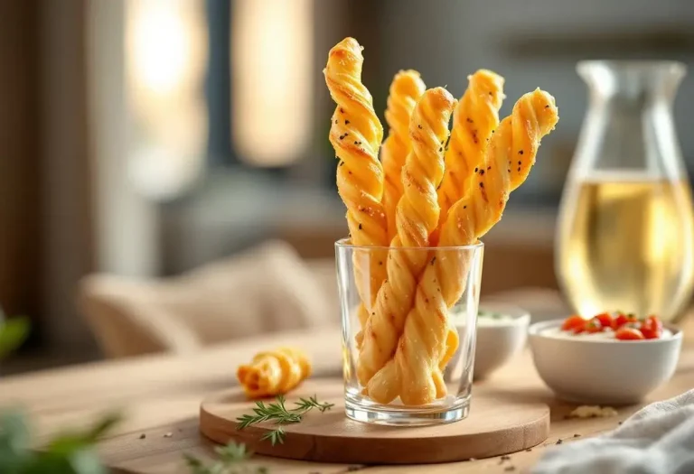 Bâtonnets feuilletés au parmesan, l’apéro chic qui change vraiment des toasts