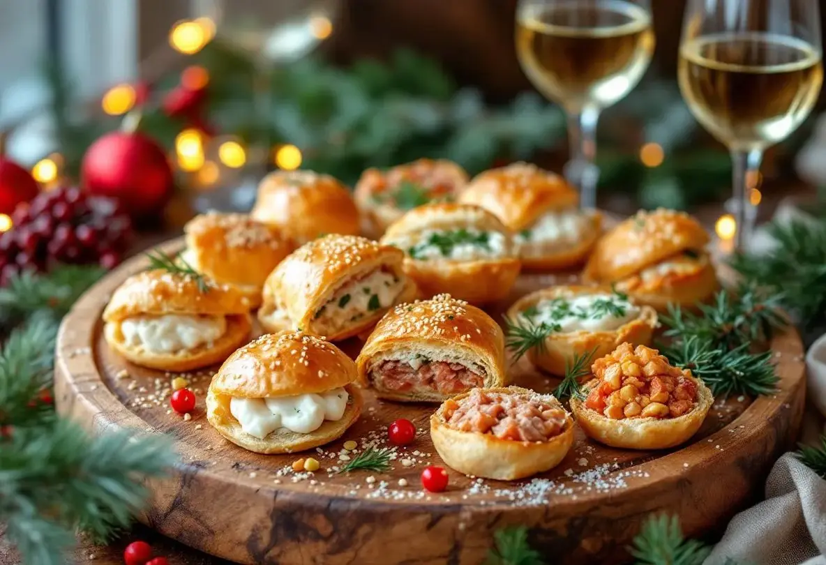 Feuilletés de fête pour Noël : une pâte, trois garnitures et zéro stress pour un apéritif croustillant, festif et ultra gourmand