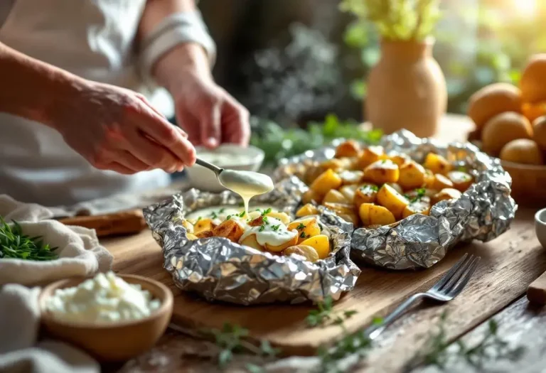 sauce pomme de terre au four