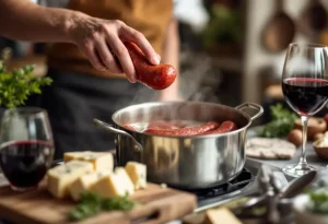 cuisson des saucisses de morteau