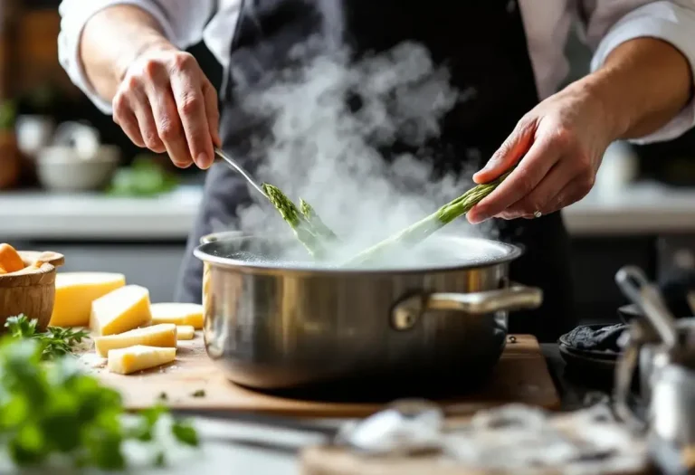 temps de cuisson des asperges vertes