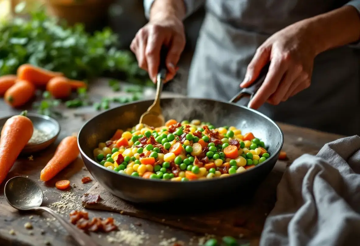 recette des petit pois carottes