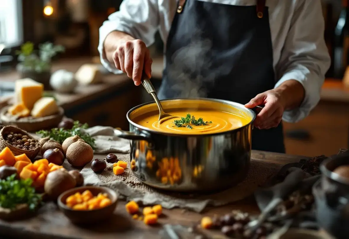 soupe butternut chataigne