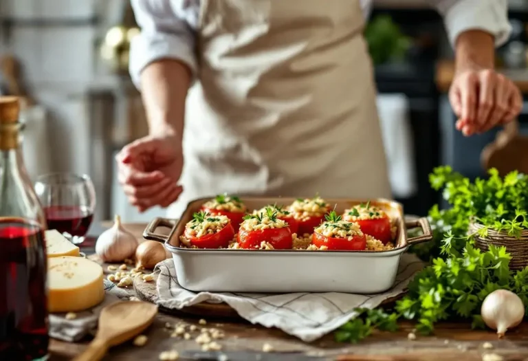 tomates farcies recette de grand-mère avec riz